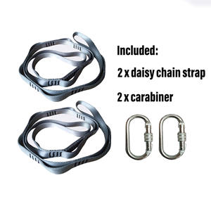 Ensemble de hamac de <span class=keywords><strong>yoga</strong></span> en nylon pour débutants, utilisation à domicile, léger, durable, balançoire de <span class=keywords><strong>yoga</strong></span> <span class=keywords><strong>aérien</strong></span>, sangles faciles à installer, mousquetons - Product Image 5