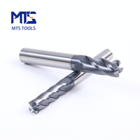 Haute précision MTS HRC55 HSS longueur Standard rayon carbure 4 cannelures fraise plate pour aluminium CNC rectifieuse