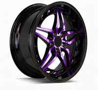 Jantes en alliage d'aluminium forgé monobloc 16-17 pouces, directement de l'usine, PCD ET CB personnalisés pour ateliers de tuning professionnels, direction Audi