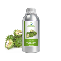Huile de Ricin 100% Pure Naturelle Pressée à Froid Biologique Huile Essentielle Douce Porteuse Fortifiante Croissance Réparation Soin des Cheveux Noir Vente en Gros
