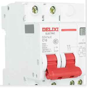 Disjoncteur domestique Delixi avec protection contre les fuites (RCCB/RCBO) - Fabrication chinoise - Product Image 2