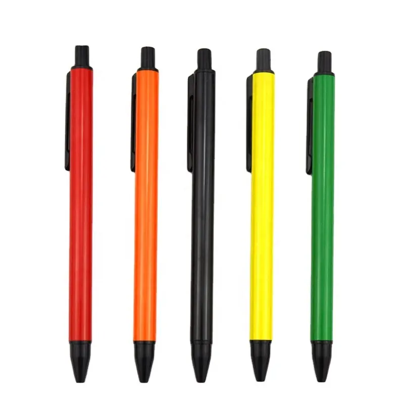 New creative candy color beautiful pen promotion gift metal ball pen