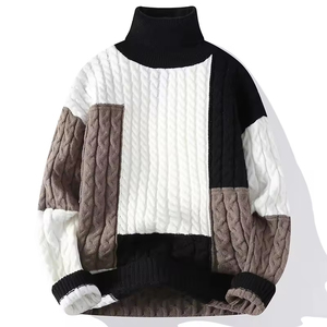 Pull d'hiver personnalisable pour homme grande taille, col rond décontracté, motif imprimé, tricoté, respirant, ODM, grande taille, Noël - Product Image 6