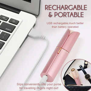 Wholesale Lipstick Shaver Female Facial Beard Painless Bikini Leg Hair Removal <b>Usb</b> Rechargeable <b>Mini</b> Multi-purpose - Product Image 3