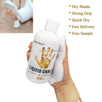 Personnalisation en usine – Craie liquide au carbonate de magnésium 50 ml 200 ml pour mains sèches, idéale pour l'haltérophilie, les prises de force en gym et la pole dance