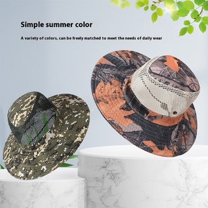 Camuflaje táctico Boonie sombreros Camping escalada cubo francotirador sombrero hombres pesca al aire libre senderismo gorra protectora solar Boonie gorras - Product Image 2