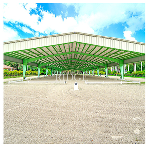 Capannone Prefabbricato in Acciaio Leggero per Allevamento <span class=keywords><strong>Capre</strong></span>, Bovini, Ovini, Asini e Bestiame - Tenda Riparo per Bestiame con Saldatura, Taglio e Piegatura - Product Image 3
