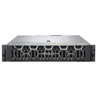 Serveur informatique Dell PowerEdge R760XS 2U 2-sockets en rack, serveur réseau R760XS en stock à bas prix, SSD HDD NVMe U.2 U.3