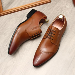 Handcrafted designer Oxford <b>shoe</b> sole with anti-slip <b>function</b> formal dress <b>shoes</b> of luxurious business style Dress <b>Shoes</b>&Oxfords - Product Image 6