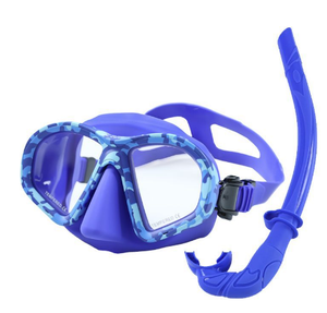 ชุดหน้ากากดำน้ำสำหรับผู้ใหญ่ทำจากแก้วนิรภัย - Product Image 4
