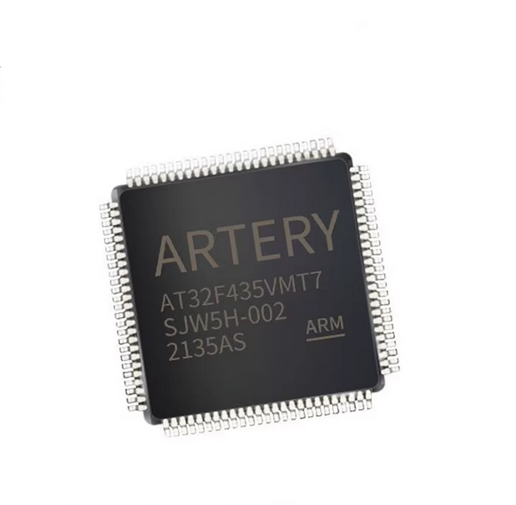 New Original 32bit Microcontroller MCU AT32F435VMT7 LQFP100 in Stock Authentic