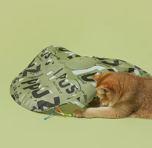 Smart <b>Automatic</b> Rotating Electric Eco-Friendly PP Material <b>Cat</b> Turntable Tunnel Interactive Teaser <b>Toy</b> for <b>Cats</b> - Product Image 2