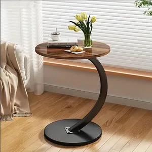 Sofá para sala de estar, aparador ligero, mesa de centro pequeña redonda de lujo, mesa y sillas extraíbles, muebles, armario de almacenamiento para balcón - Product Image 5