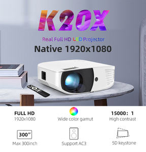 Projecteur de cinéma portable intelligent BYINTEK K20X, projecteur de cinéma, projecteur de <span class=keywords><strong>téléphone</strong></span> portable, projecteur de plafond - Product Image 3