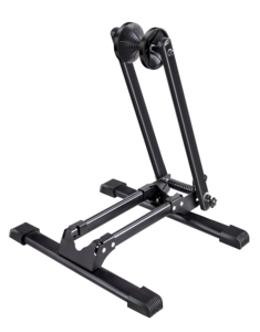 Supporto Pieghevole Portatile per Bicicletta - <span class=keywords><strong>Cavalletto</strong></span> da Parcheggio con Montaggio Anteriore e Posteriore per MTB e Bici da Strada - Product Image 3