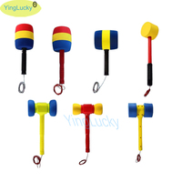 Marteau de jeu d'arcade pour enfants, marteau en éponge, accessoires pour machine de jeu d'arcade : tapoter les grenouilles, les hamsters, les pièces de monnaie, les cafards