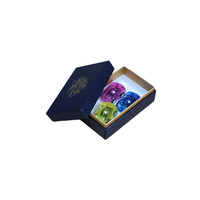 Boîte cadeau biodégradable de luxe avec logo, estampage à chaud, boîte personnalisée faite à la main avec couvercle et base, avec logo