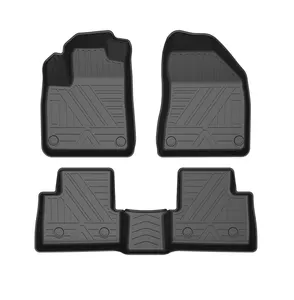 Accesorios para automóviles Perfect-Fit 3D TPE Car Carpet Floor Mats para Jeep Commander XK XH