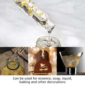 Самый популярный продукт 99% 24 карат из натурального золота и серебряных листьев, фольга для косметики - Product Image 6