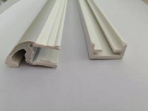 Profils de tuyaux rectangulaires en <span class=keywords><strong>PVC</strong></span> personnalisés, tuyaux rectangulaires en plastique <span class=keywords><strong>PVC</strong></span>, profilés en plastique extrudé - Product Image 3