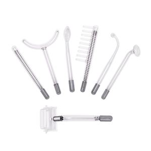 เครื่องนวดหน้าความถี่สูง 7 หัวอิเล็กโทรด สำหรับดูแลผิวหน้า ลดริ้วรอย กระชับรูขุมขน เครื่องมือบำรุงผิวสวย อาร์กอน นีออน - Product Image 2