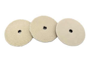 Hiệu suất cao 7 inch 100% len xe Buffing Pad các loại để đánh bóng cắt nặng đánh bóng <span class=keywords><strong>Pads</strong></span> - Product Image 6