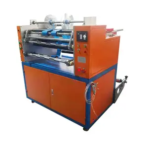 Lower Price Hot Stamping Foil Slitting Machine Manual Barcode Printer Ribbon Slitting Machine