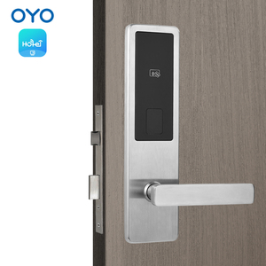 Oyo Sang Trọng Lập Trình Cerradura Điện Tử Thẻ Chìa Khóa Cửa Khách Sạn Hệ Thống Khóa Nfc Cửa Khách Sạn Khóa - Product Image 1