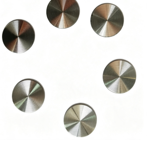 Wholesale Anodized Stamped <b>CD</b> Pattern Aluminum Sheet Special Shape Chamfer Edge Metal Decorative Plate <b>Custom</b> Silk Print Logo - Product Image 3