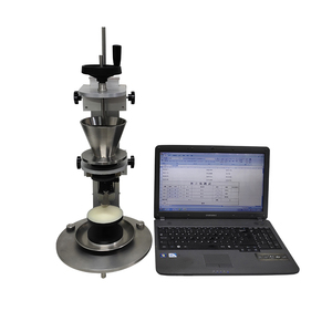 Analyseur de fluidité de poudre de laboratoire, testeur d'angle de repos intelligent ISO 4324, machine de test de l'indice de fluidité de la <span class=keywords><strong>pile</strong></span> de poudre - Product Image 5