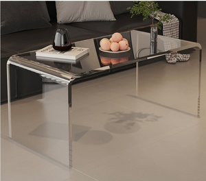 Bàn văn phòng trong suốt Acrylic, bàn viết máy tính tối giản hiện đại, đồ nội thất sáng tạo tại nhà - Product Image 1