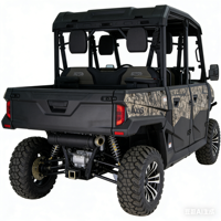 HISUN 320mm Yerden Yükseklik 4 Kişilik Elektrikli UTV 4x4 30kW Yüksek Performanslı Arazi Buggy'si