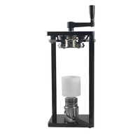 Machine de scellage manuelle pour canettes de jus commerciales de 10 kg, 55 mm, semi-automatique, avec poignée pour boissons et petite canette en plastique