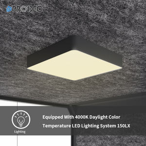 Cabina Telefónica Acústica con <span class=keywords><strong>Silla</strong></span> y Escritorio, Muebles con Aislamiento Acústico, Cabina <span class=keywords><strong>de</strong></span> Reuniones para Oficina, Cabina <span class=keywords><strong>de</strong></span> Grabación Insonorizada para <span class=keywords><strong>Estudio</strong></span> Vocal - Product Image 2