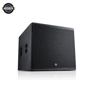 Birch Kayu Lapis Pasif 2400W Speaker Subwoofer Daya Puncak Kotak Speaker Bass 18 Inci untuk Acara Langsung Merek