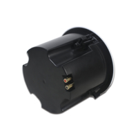 Haut-parleur de plafond sans cadre T 8 pouces 2 voies pour hôtel, multi-pièces, audio domestique 8Ohm 80W, sans monture, avec crossover