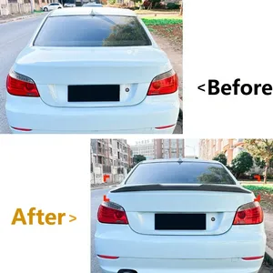 สปอยเลอร์หลังคาท้ายรถยนต์ สำหรับรถยนต์ซีรีย์ 5 รุ่น E60 528i 535i ปี 2004-2010 แบบ PSM สำหรับตกแต่งชุดแต่งภายนอก - Product Image 2