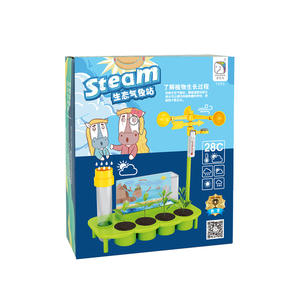 Estación Meteorológica Mini de Vapor Xueyouma, Juguete Científico de Plástico para Niños de 7 a 14 Años con Vainica y Kit de Cultivo de Plantas - Product Image 2