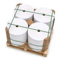 Rouleau géant de papier thermique direct enduit Antac, rouleau maître d'étiquettes thermiques sans BPA pour bordereaux de colis et suivi de colis