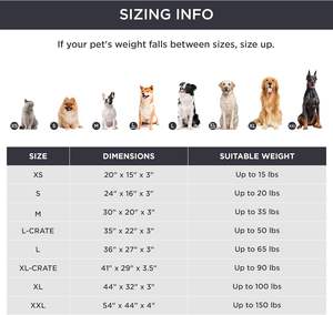 取り外し可能な洗えるカバー付き特大整形外科防水小型犬用ベッド,卵クレートフォームペットパッド,大型犬用犬用ベッド - Product Image 6