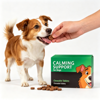 Comprimés à mâcher apaisants pour chiens Petlab Private Label, multivitamines, soutien immunitaire, soulagement de l'anxiété, complément alimentaire