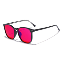 Montures de lunettes Tr90, verres PC anti-lumière bleue, lunettes d'ordinateur pour le sommeil, vente en gros, logo personnalisé, montures carrées pour hommes
