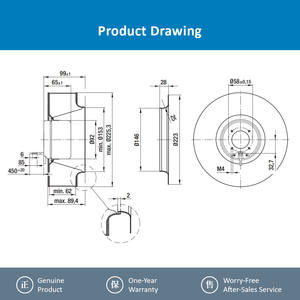 For R1G225-AF07-28 225mm 24VDC 4.6A 100W 2600RPM EC <b>Centrifugal</b> Cooling <b>Fan</b> Free Standing OEM for AHU & Air Purifier - Product Image 4