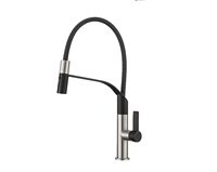 Keran Dapur Modern Satu Pegangan dari Kuningan dengan Inti Katup Keramik, Pemasangan di Atas Meja, Finishing Poles, Garansi 5 Tahun