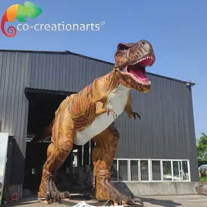 アニメーション人工移動等身大3Dディノモデルティラノサウルスレックス