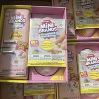 ZURU Mini Fingertip Collector Refrigerator Food Set (Emballage coloré) Coffret cadeau de jouets en gros, ensemble de balles jouets DIY