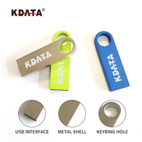 Clé USB promotionnelle KDATA en métal, mini clé USB 3.0/2.0, disque mémoire 64 Go/128 Go