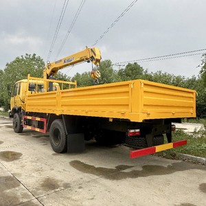 รถบรรทุกติดเครนจีน 4x2 ขนาด 5 ตัน พร้อมเครนบูมแบบยืดหดได้สำหรับขาย - Product Image 4