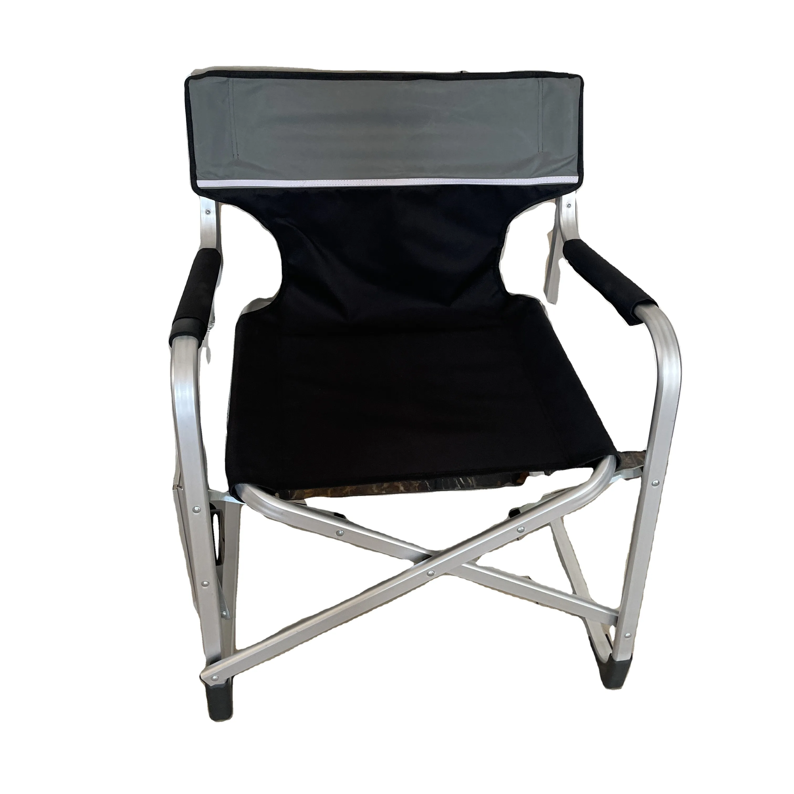 맞춤형 광고와 2024 초경량 알루미늄 튜브 낚시 감독 의자
