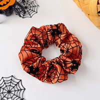 Nouveauté 2026 : Chouchous à Cheveux Motif Toile d'Araignée pour Femme – Décoration Capillaire d'Halloween